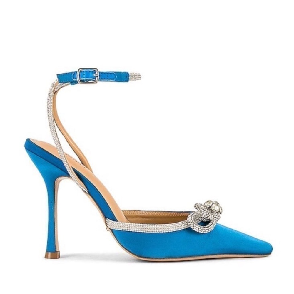 Elegant Blue Women's Heels